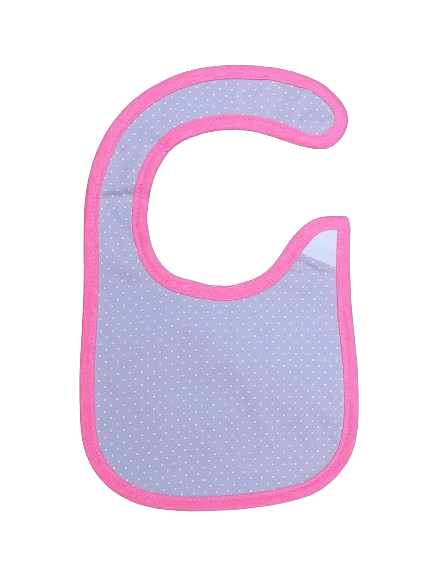 Bib Pink Gray & Pink