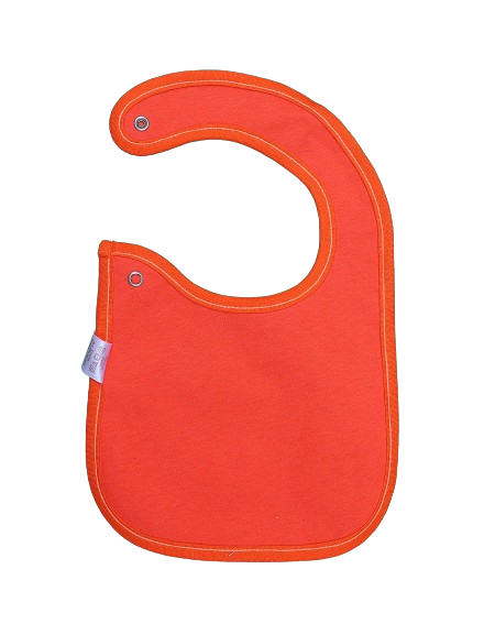 Bib Light Pink & Orange