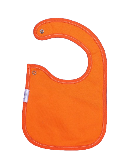 Bib White & Orange