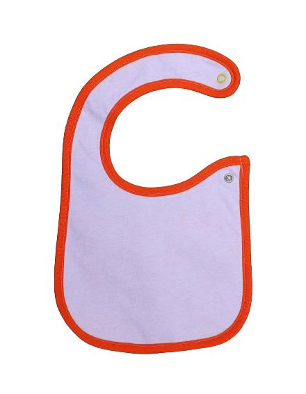 Bib Light Pink & Orange