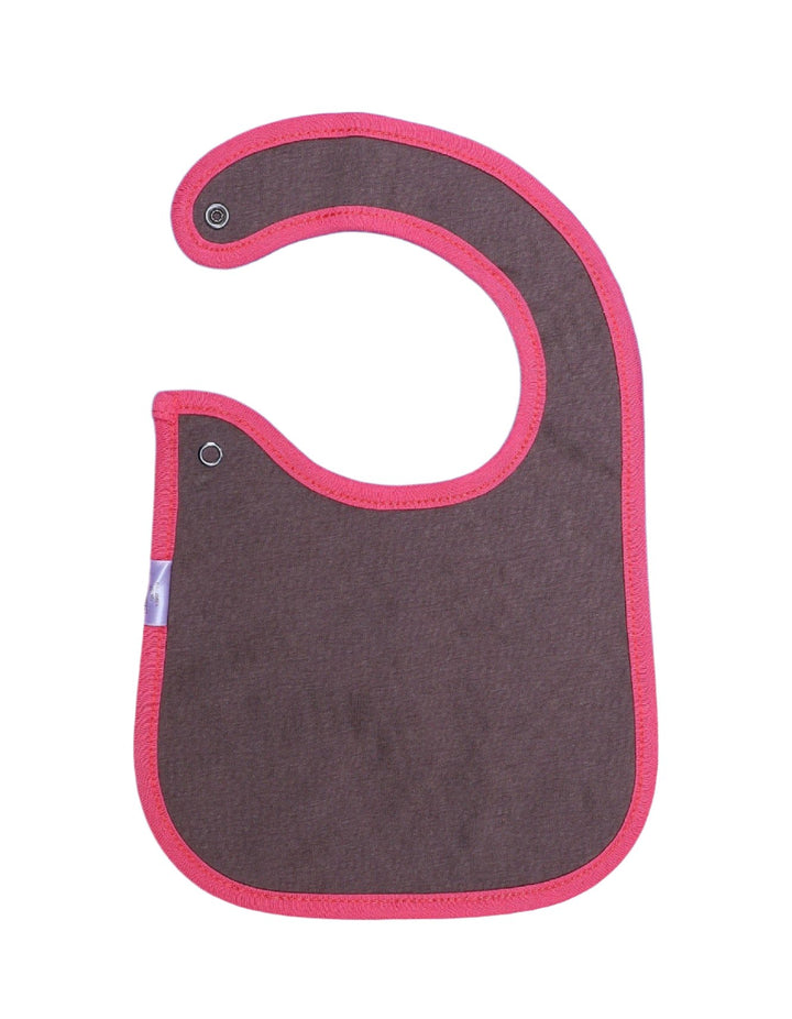 Bib Monkey Pink Border