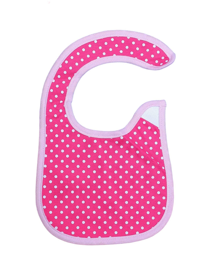 Bib Pink Polka Dot