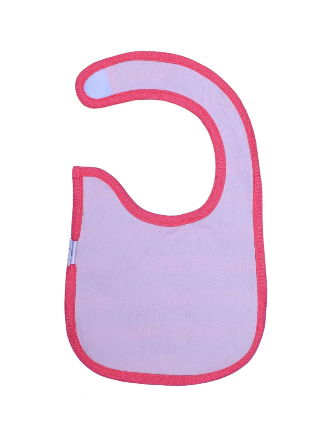 Bib Pink with White & Blue Stripes