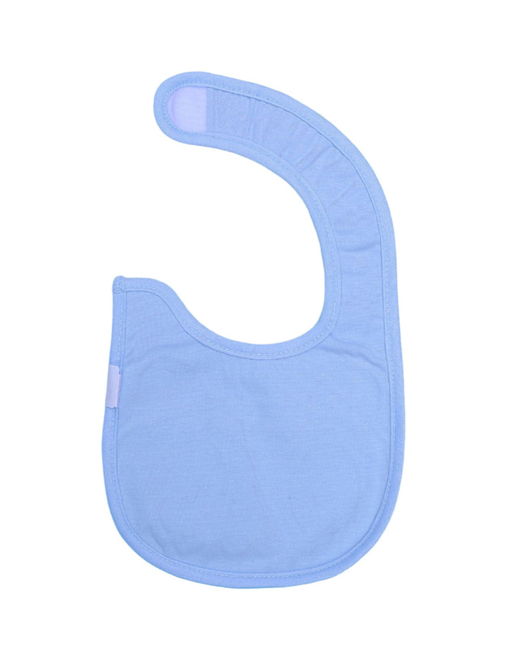 Zubaida's Bib Blue with Embroidered Panda