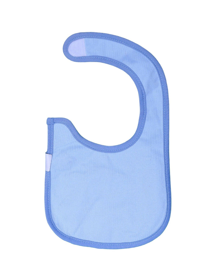 Bib Blue with Embriodered Giraffe