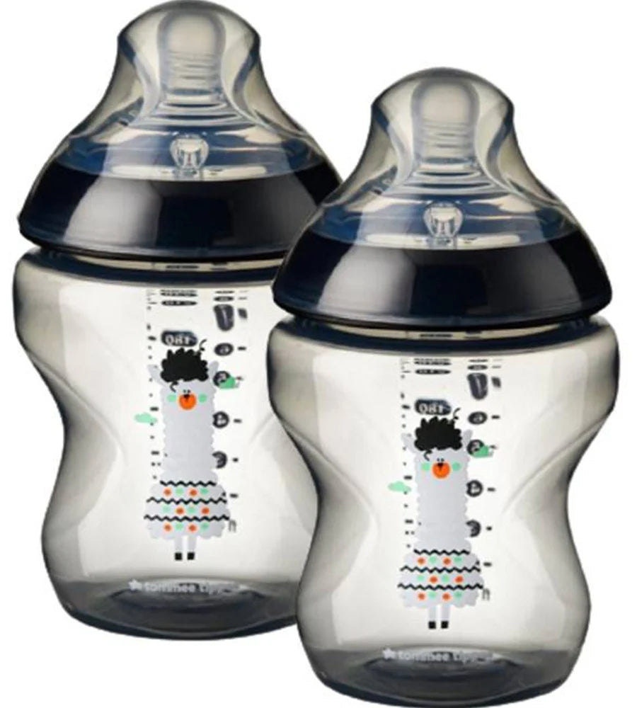 Tommee Tippee 260ml Pack Of 2 Bottle Black - 422585 - Zubaidas Official™