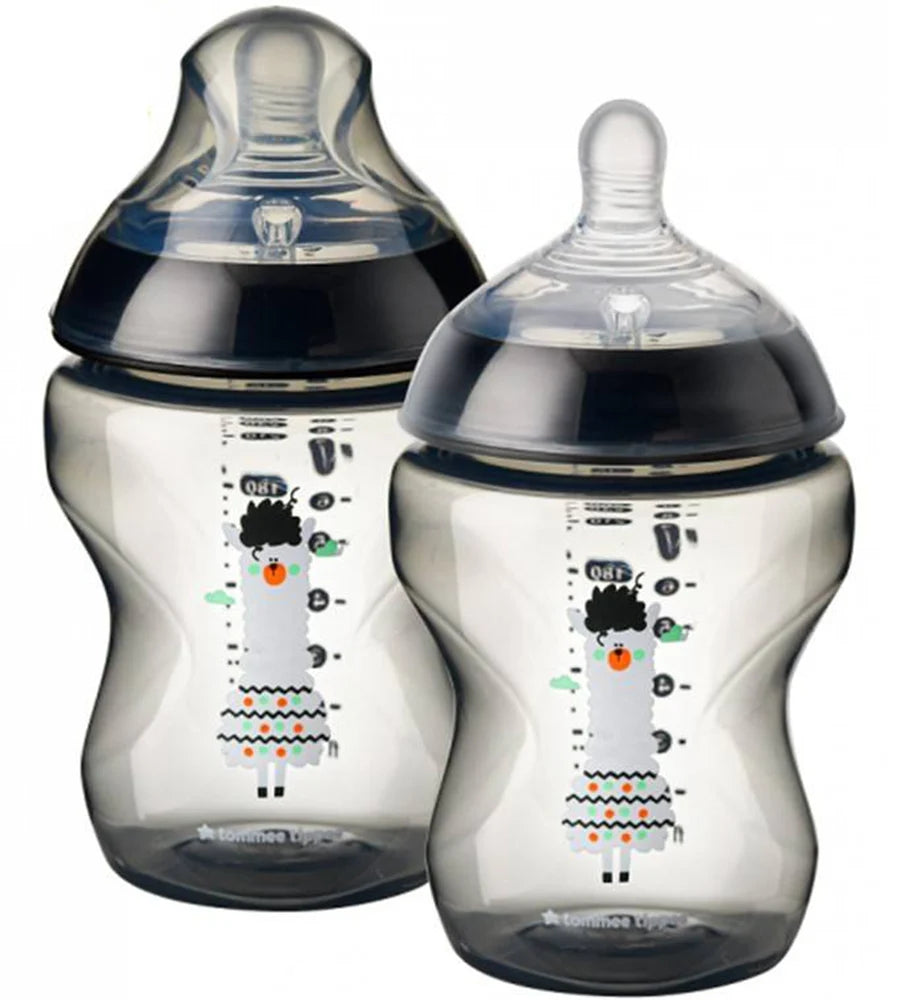 Tommee Tippee 260ml Pack Of 2 Bottle Black - 422585 - Zubaidas Official™