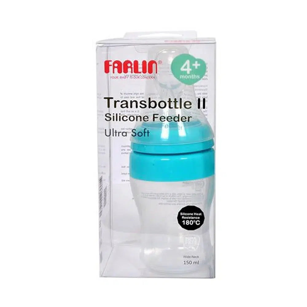 Zubaida's Farlin Transbottle Ii Silicone Feeder Blue - TOP-193A