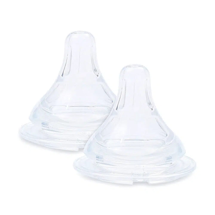 Zubaida's Farlin Silicone Wide-Neck Nipples (Pk-2) - AC-22004-Y