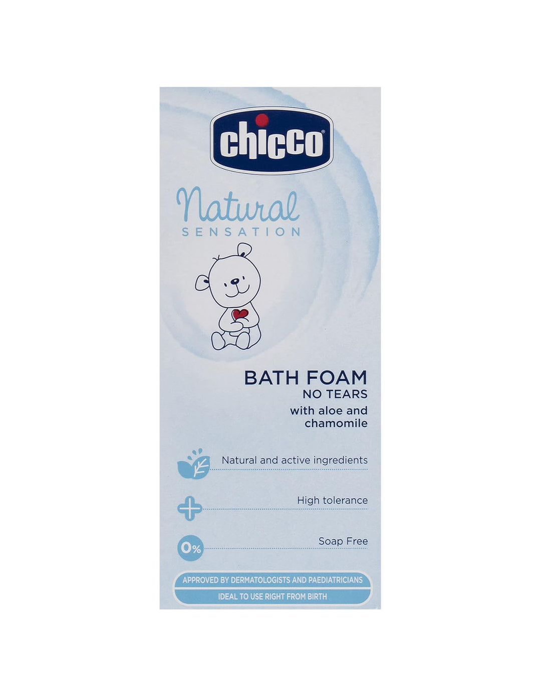 Zubaida's Chicco Bath Foam  Nat Sens 200ML Intl (Chi-00007452100000)