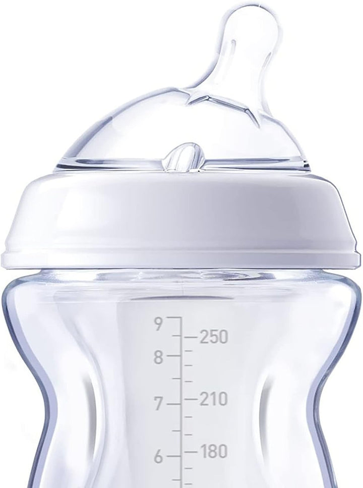 Chicco Feeding Bottle NaturalFeeling GLASS 0M+ 250ML (Chi-00080623000000) - Zubaidas Official™