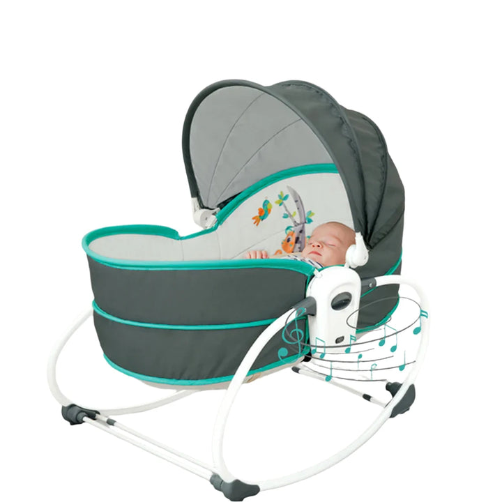 Zubaida's Mastela 5 in 1 Rocker, Bouncer Chair with Removable Bassinet - 6037