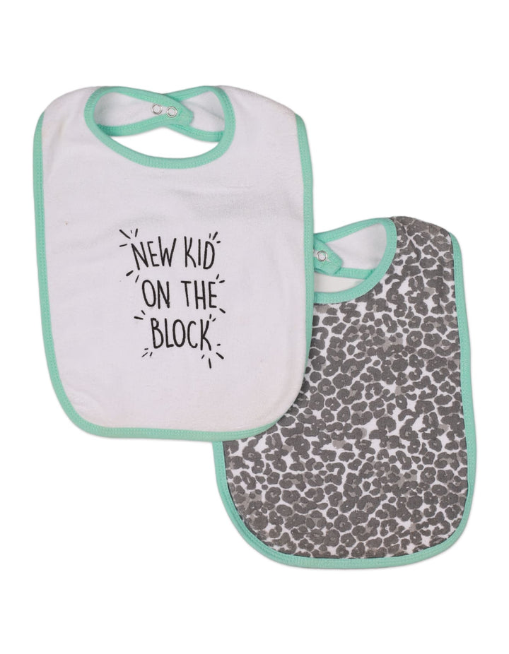 Bib Green Girls Pack of 2