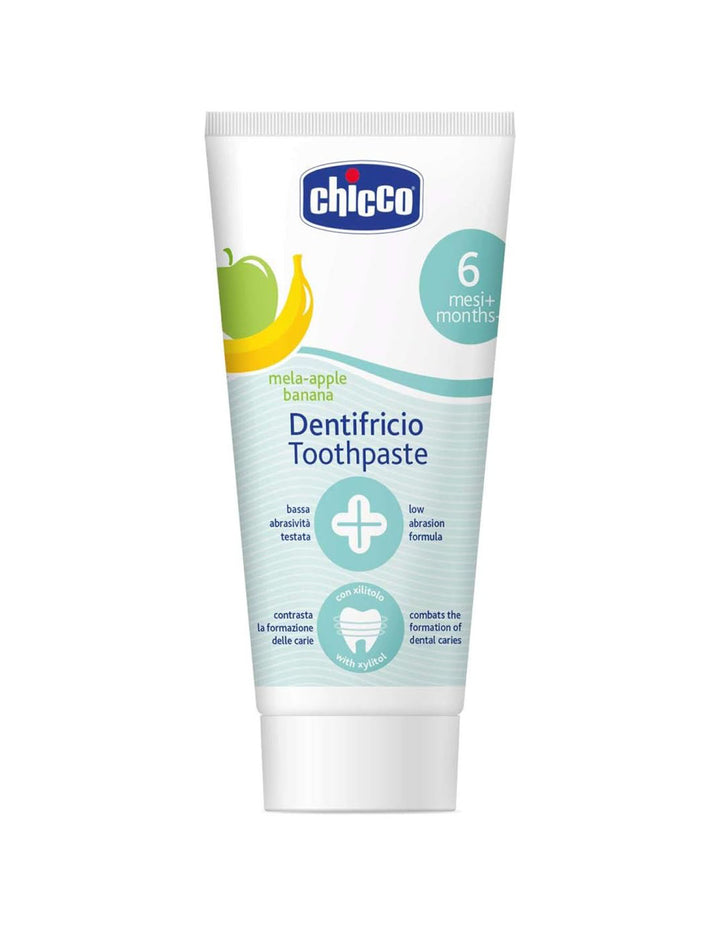 Zubaida's Chicco Toothpaste Applebanana 50ML 6M+ Fluoride (Chi-00007428000000)