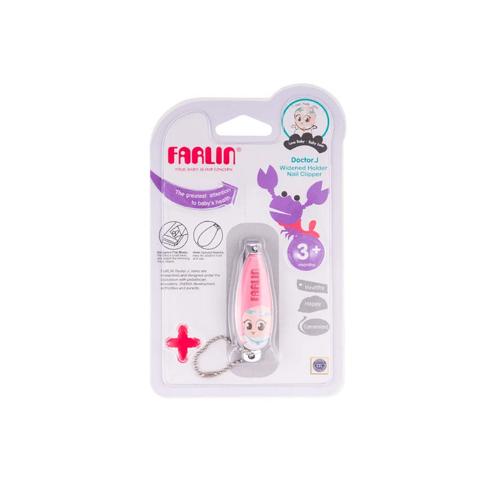 Farlin Nail Clipper Pink - BF-160C