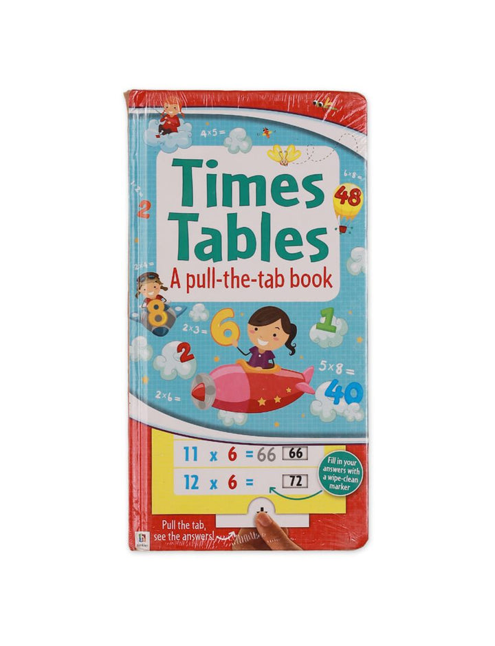 Activity Book - Times Tables Pull-the-tab