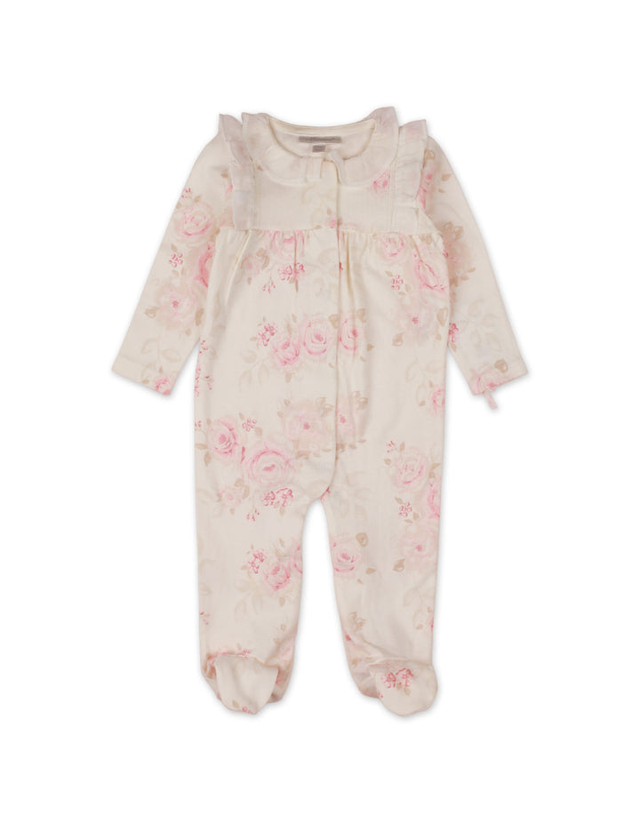 Zubaida's Romper Delicate All-Over Rose Print