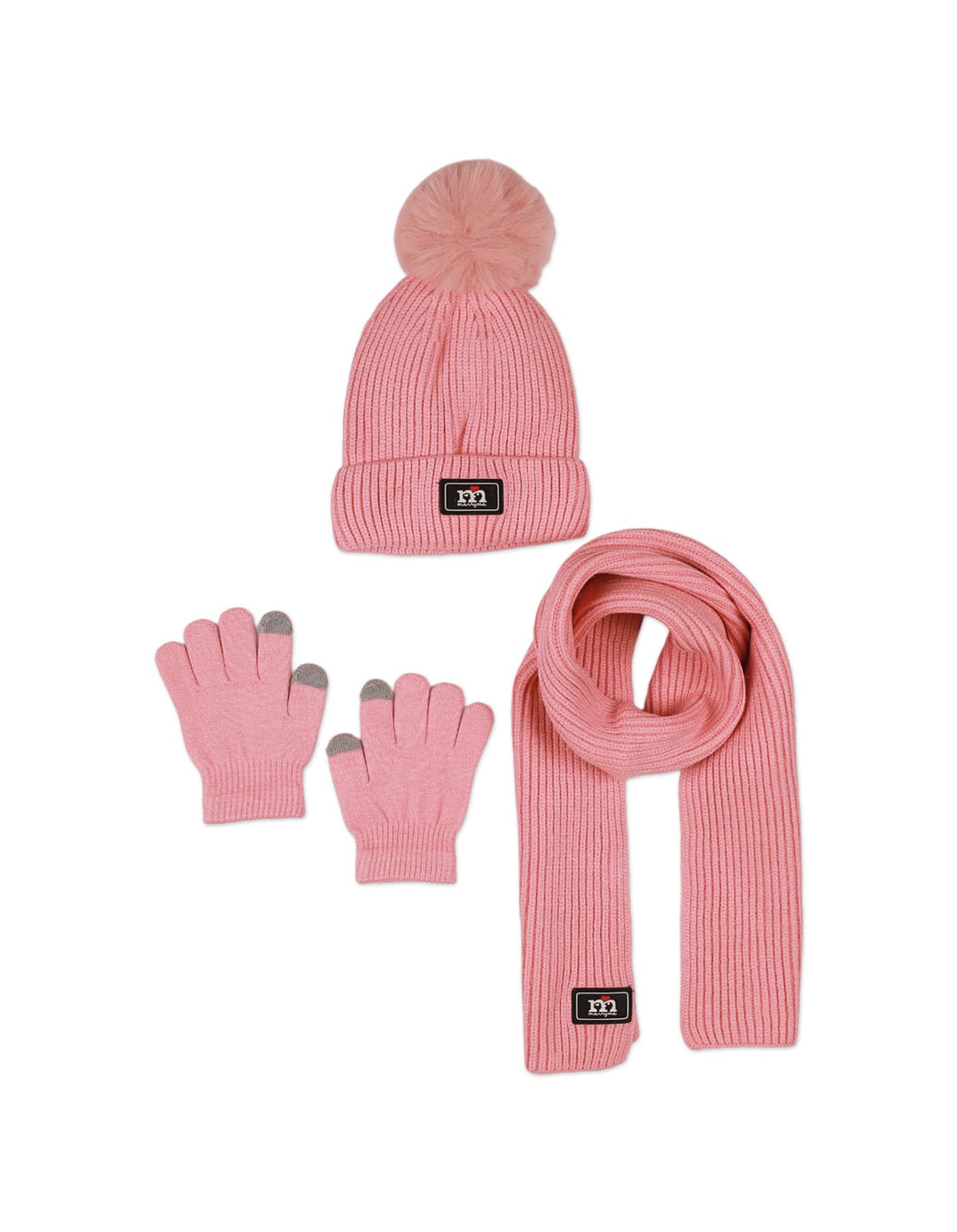 Woolen Cap Muffler & Gloves Set 3-4 Years