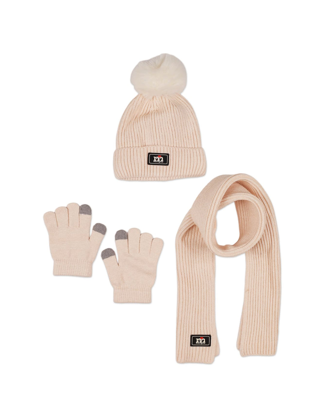 Woolen Cap Muffler & Gloves Set 3-4 Years