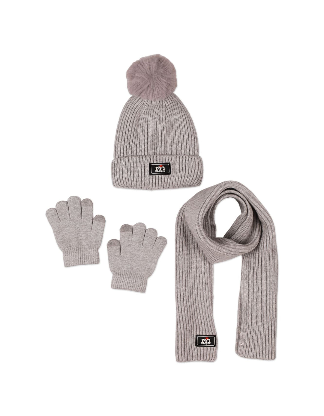 Woolen Cap Muffler & Gloves Set 3-4 Years