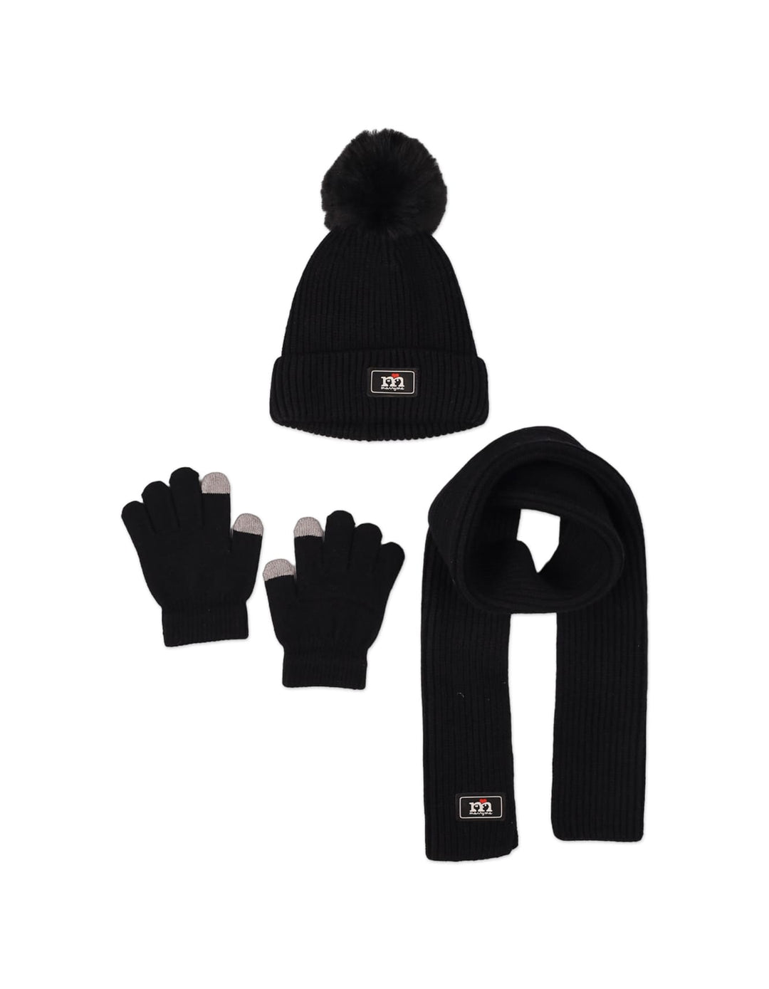 Woolen Cap Muffler & Gloves Set 3-4 Years