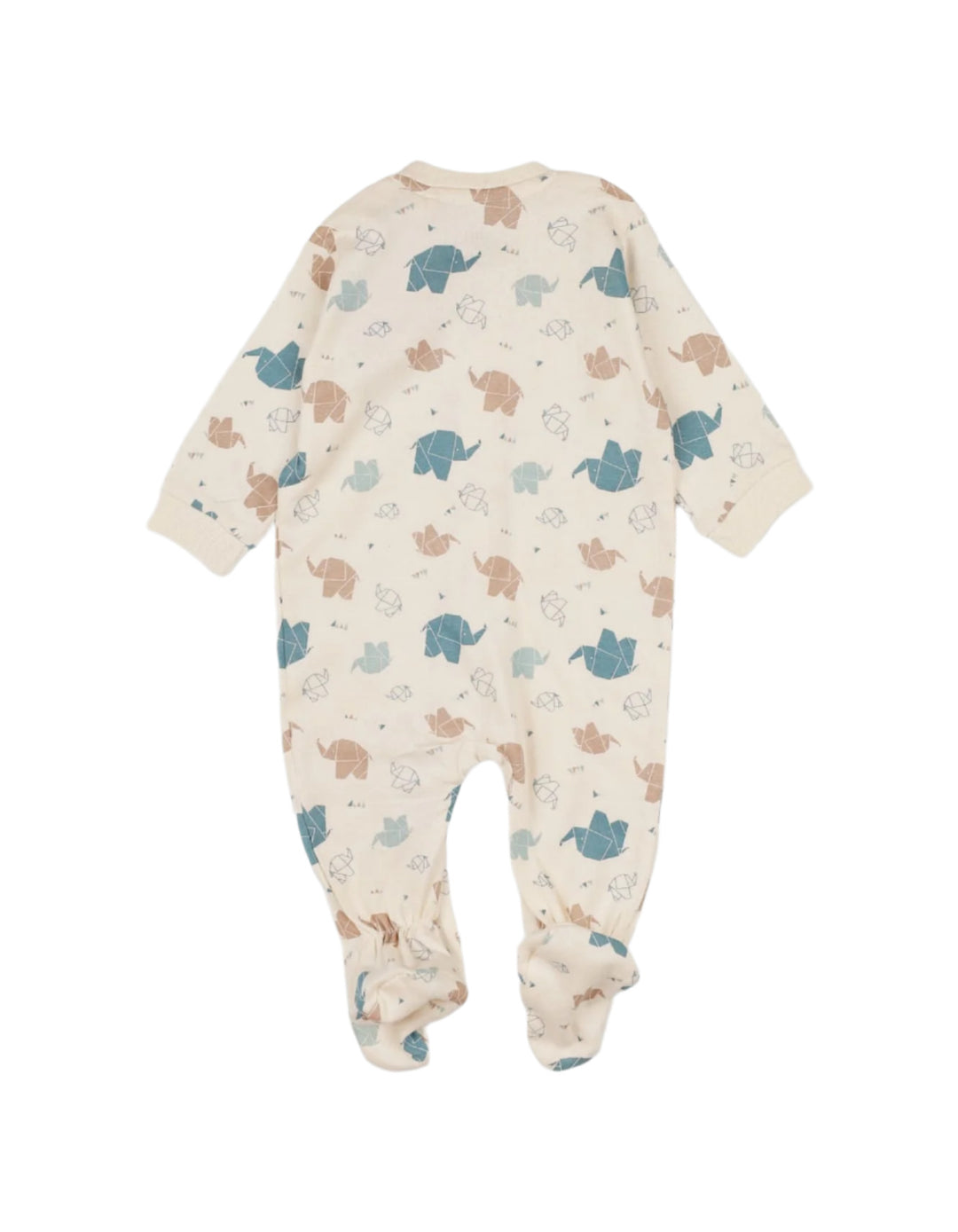 Zubaida's Romper Adorable All-Over Elephant Print