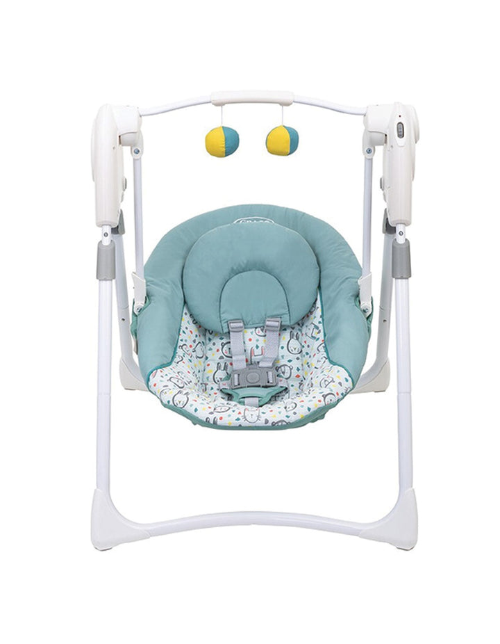 Zubaida's Graco Swing Slim Spaces Bunny & Bear