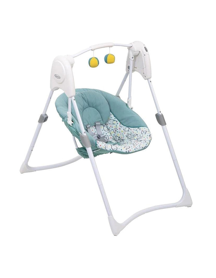 Zubaida's Graco Swing Slim Spaces Bunny & Bear