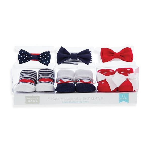 Zubaida's Adorable 6 Pcs Socks & Headbands Coordinated Set - Zubaidas Official™