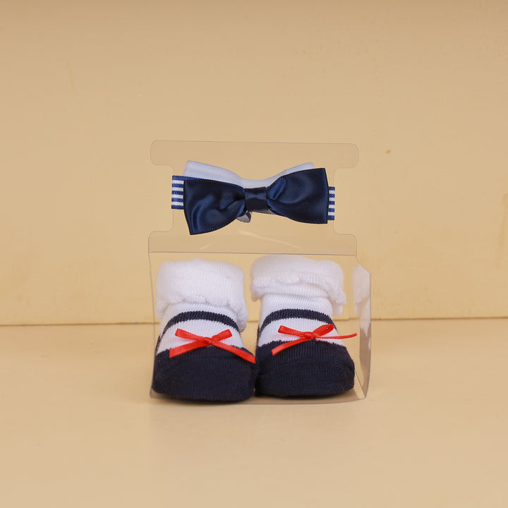Zubaida's Adorable 6 Pcs Socks & Headbands Coordinated Set - Zubaidas Official™