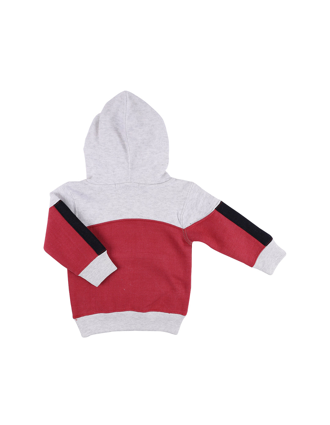 Hoodie Contrast Maroon Infant Boys