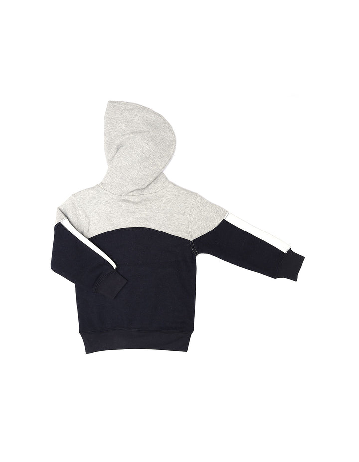 Hoodie Contrast Black Toddler Boys