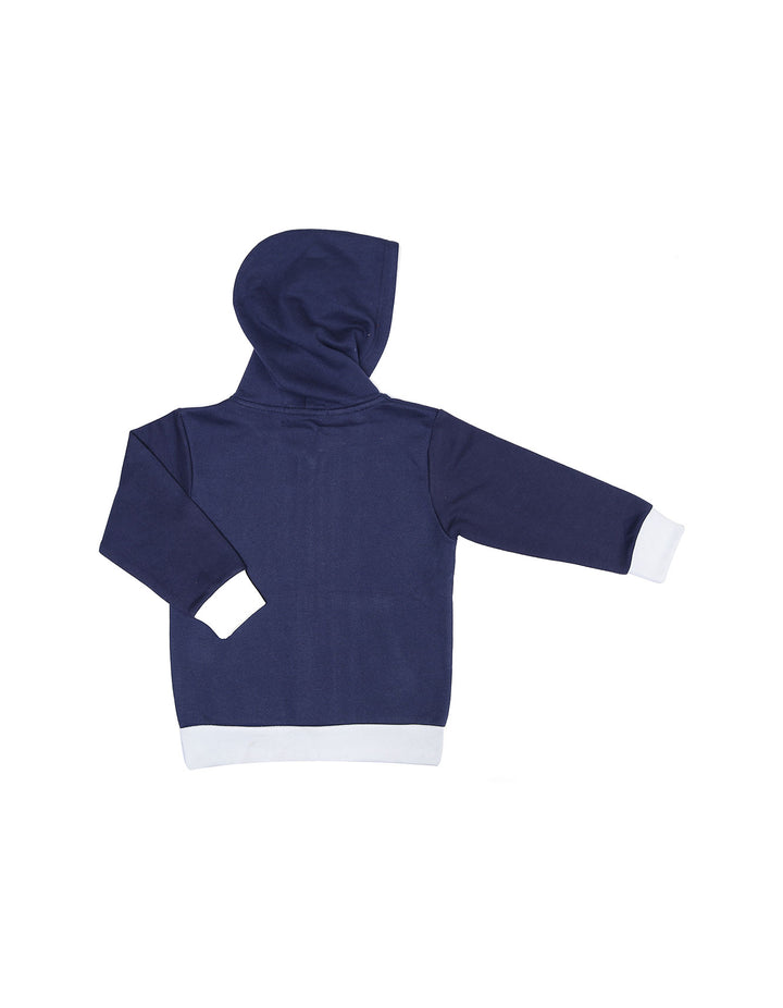 Hoodie Zipper Navy Toddler Boys