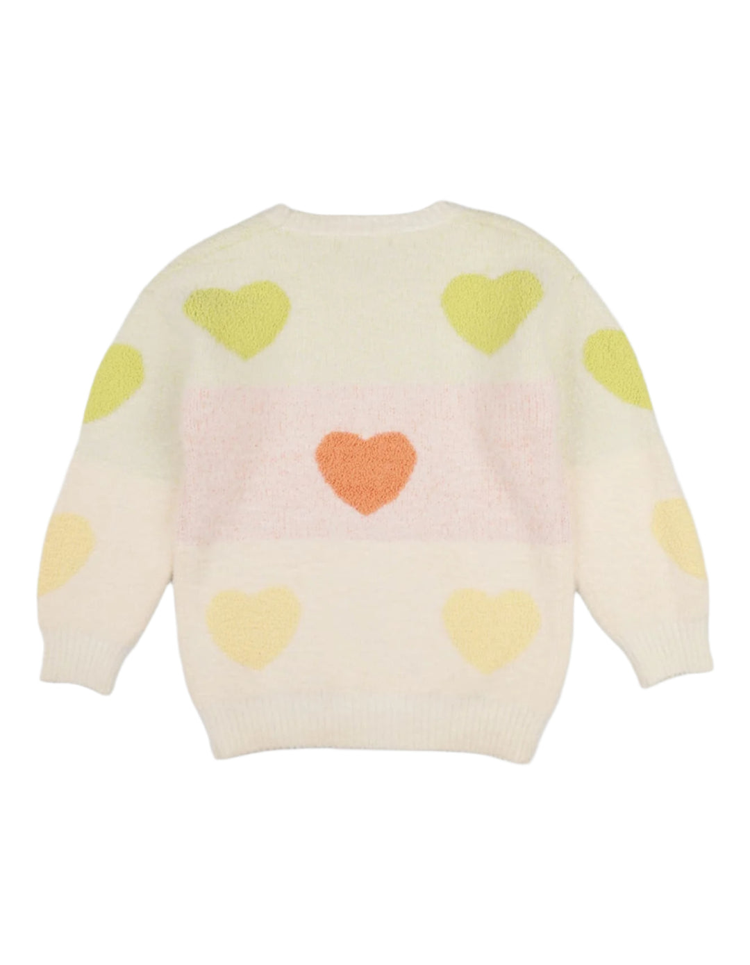 Zubaida's Sweater Adorable Heart-Patterned