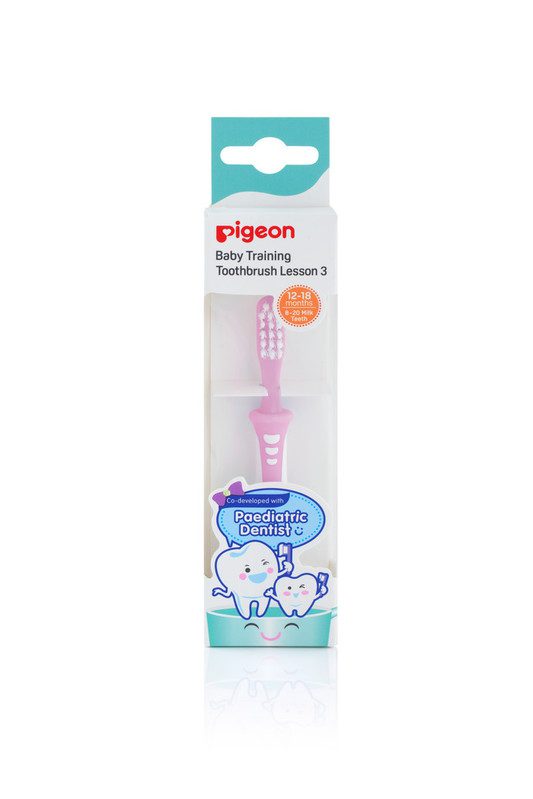 Zubaida's Pigeon Training Toothbrush Lesson 3 Pink