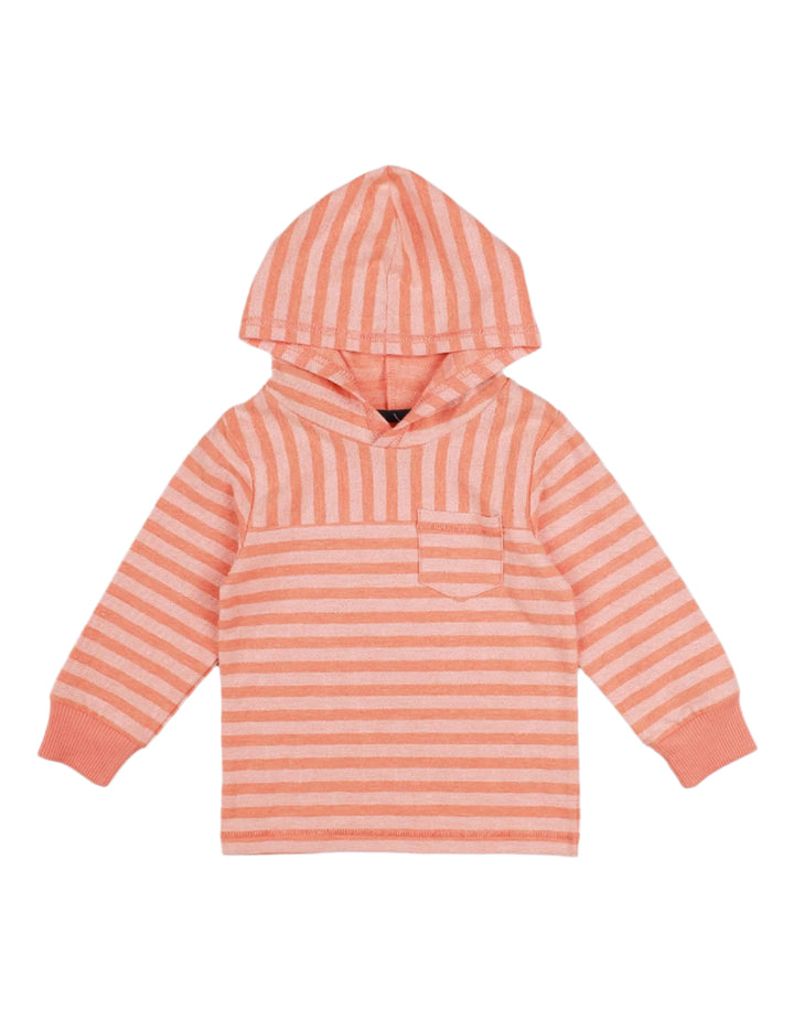 Zubaida's Hoodie Horizontal Stripe Pattern