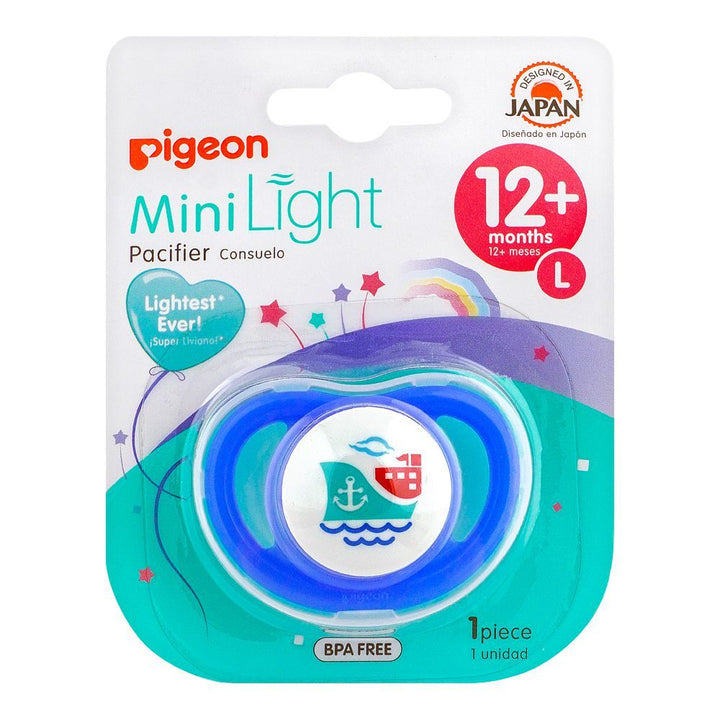 Pigeon Mini Light L Boy 12m+Pacifer Ship - N78241