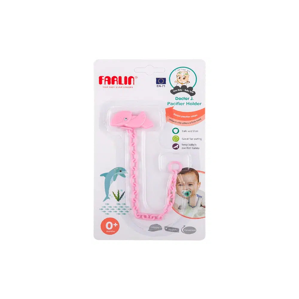 Farlin Baby Soother Chain Pink - BF-127