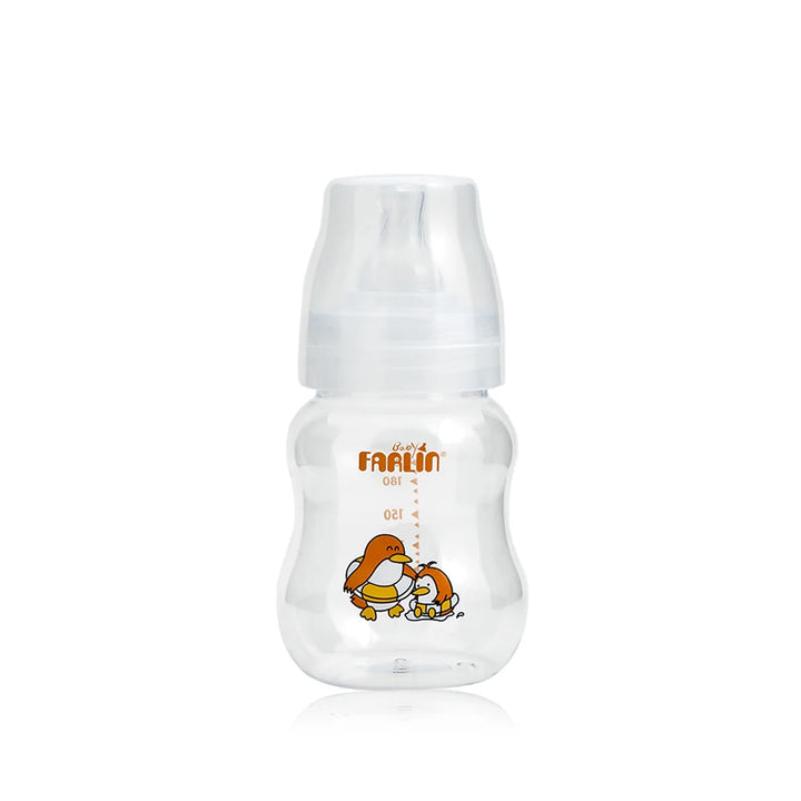 Farlin Wide Neck Feeding Bottle 200 CC Orange - NF-809