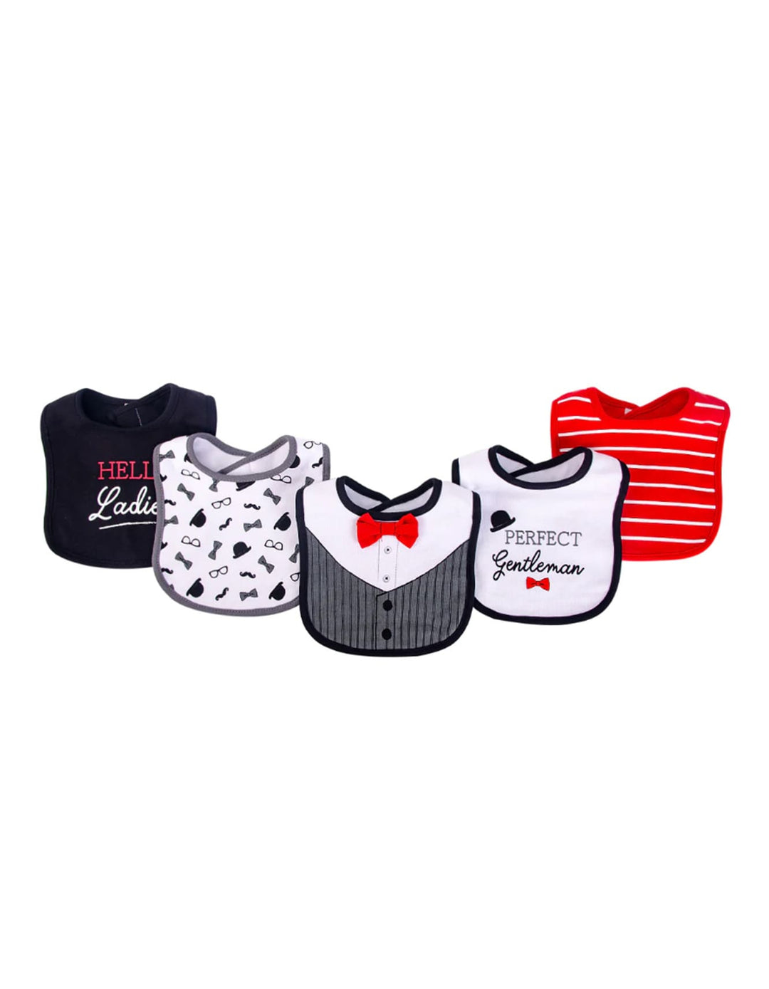 Zubaida's Soft, Absorbent & Adorable 5 Pcs Bibs Set - Zubaidas Official™
