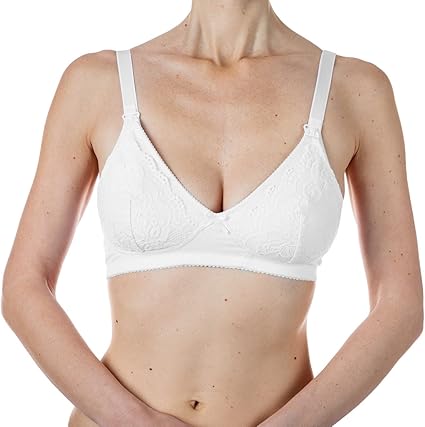 Chicco Nursing Bra Cotton White (Chi-00021162000620)