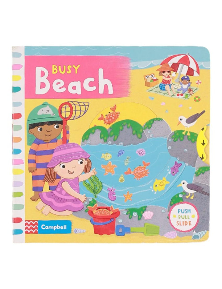 Busy Beach Board Book