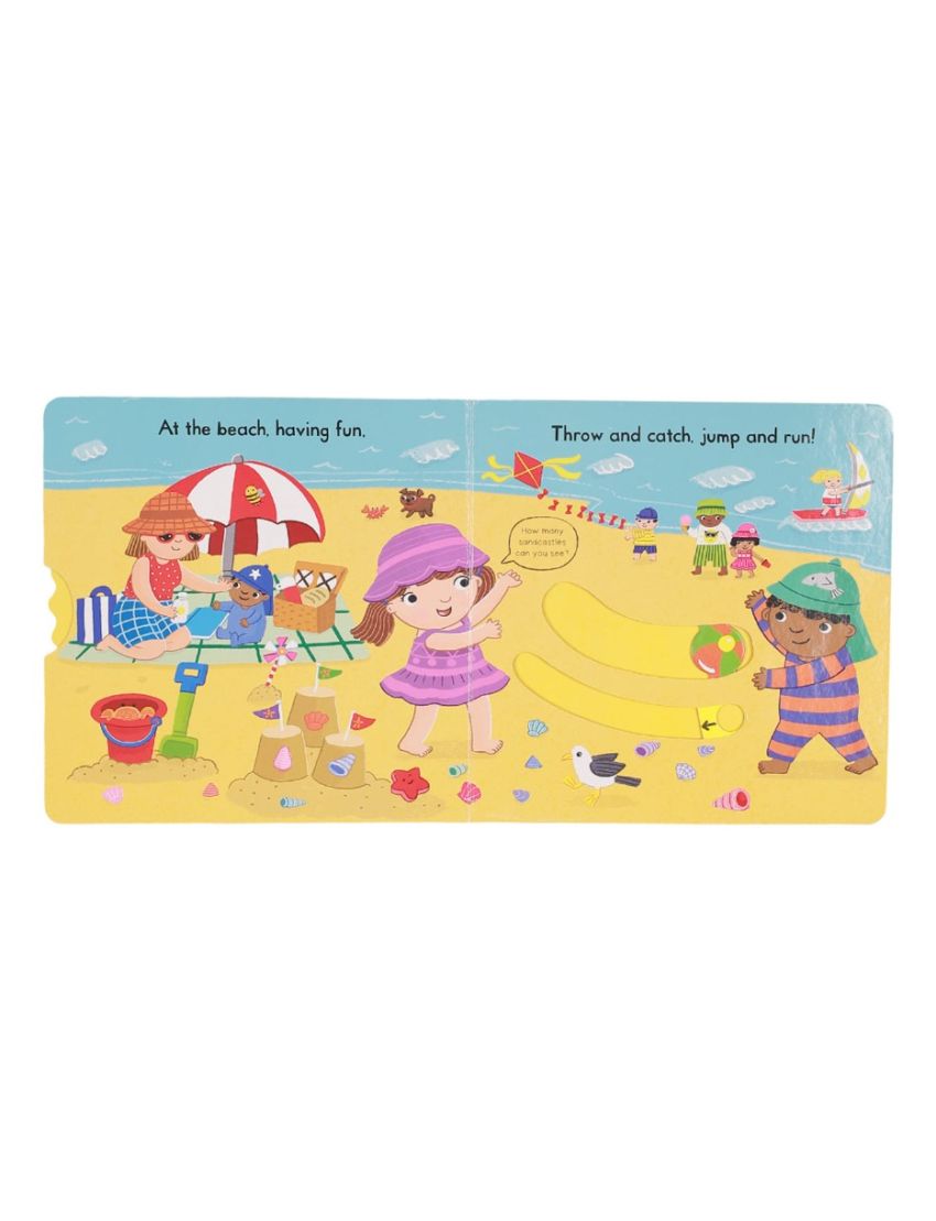 Busy Beach Board Book