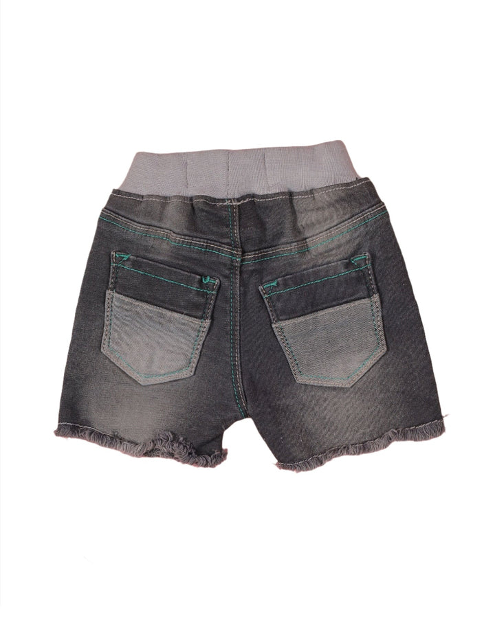 Denim Shorts Grey Faded Style