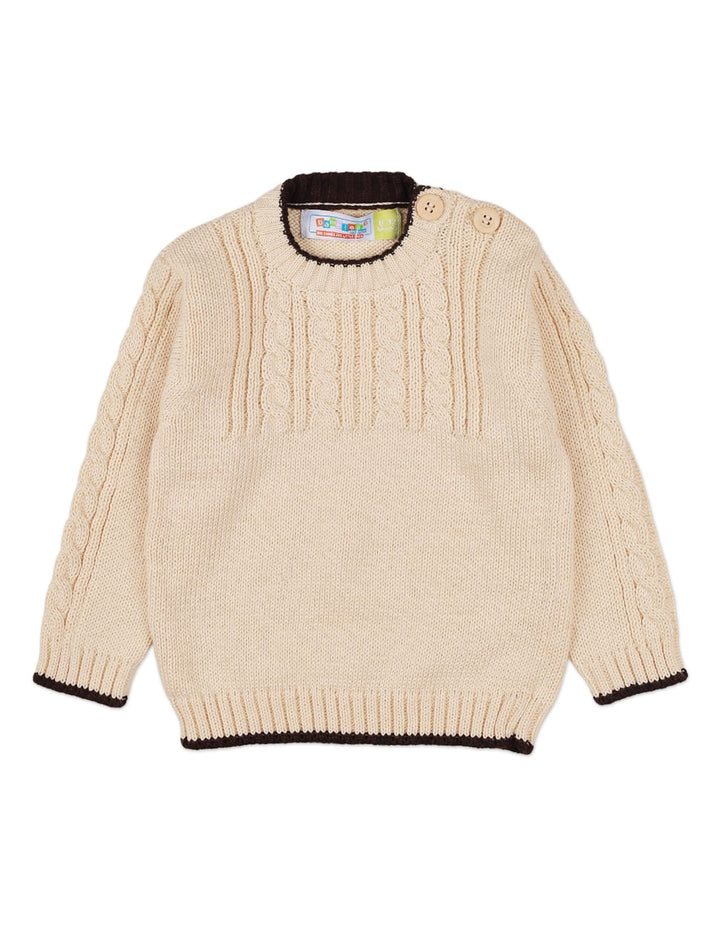 Sweater Beige for Boys - Zubaidas Official™