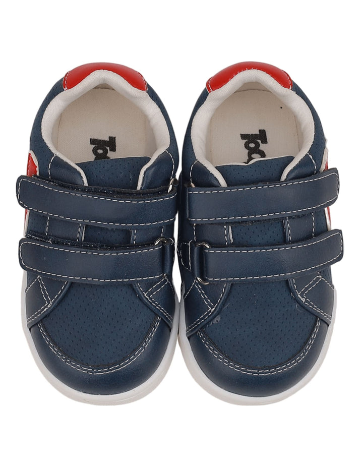 Shoes Navy Blue & Red for Boys