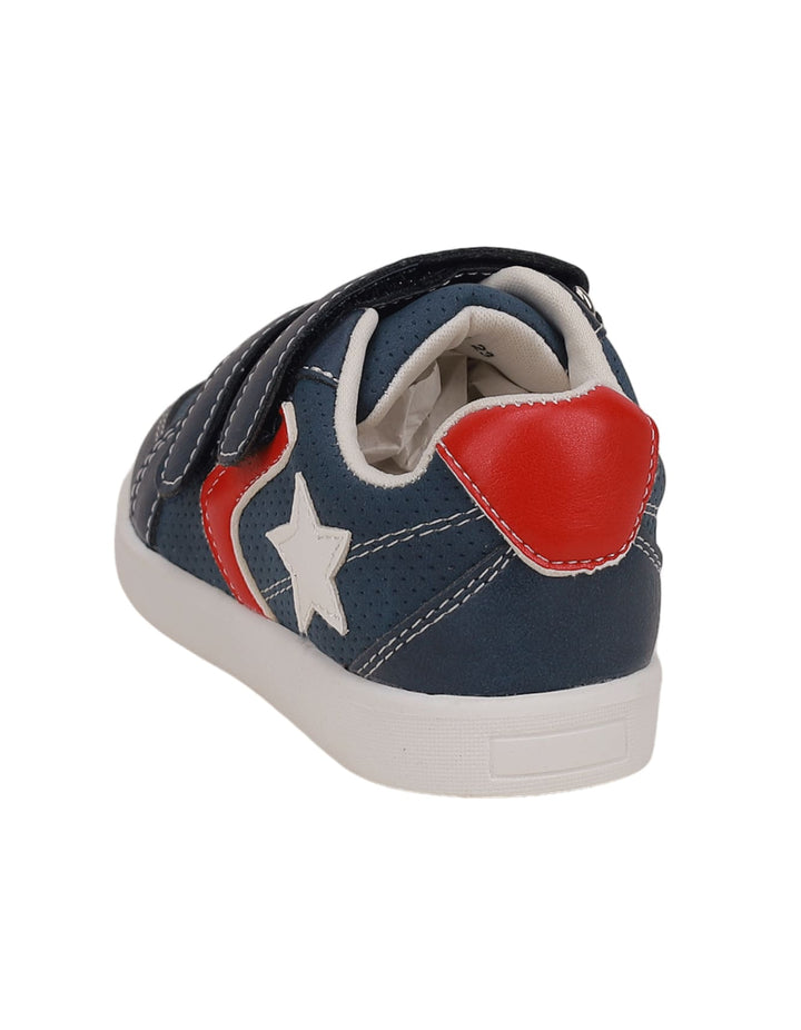 Shoes Navy Blue & Red for Boys