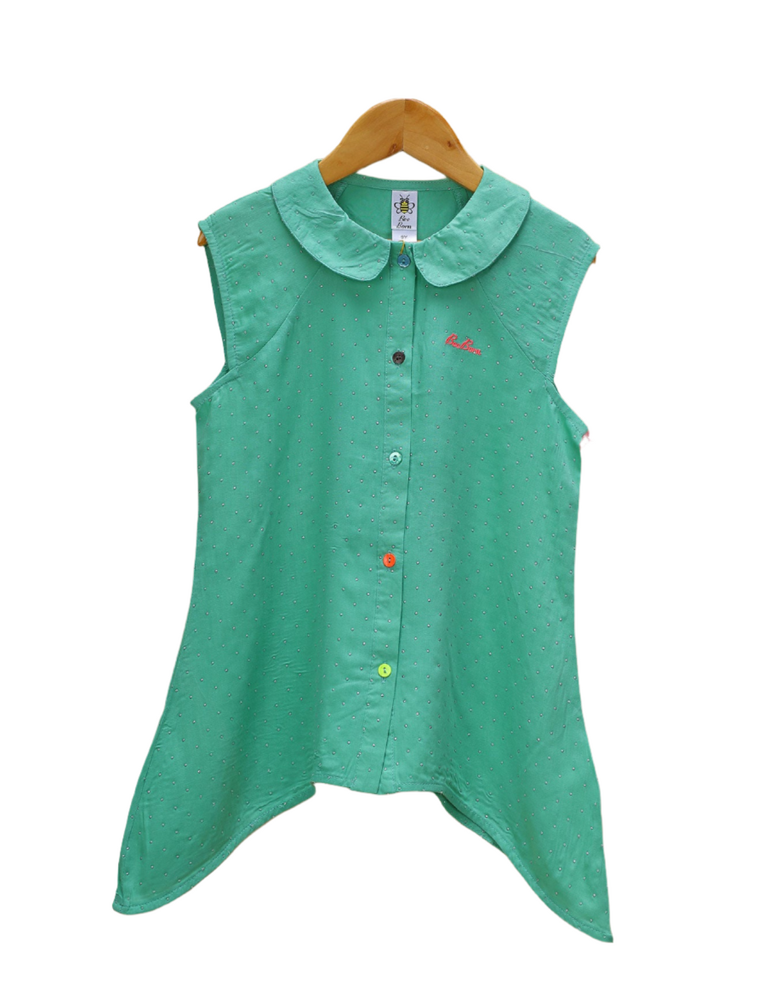 Top for Girls with Butterfly Style