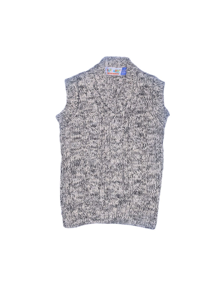 Sleeveless Sweater Gray