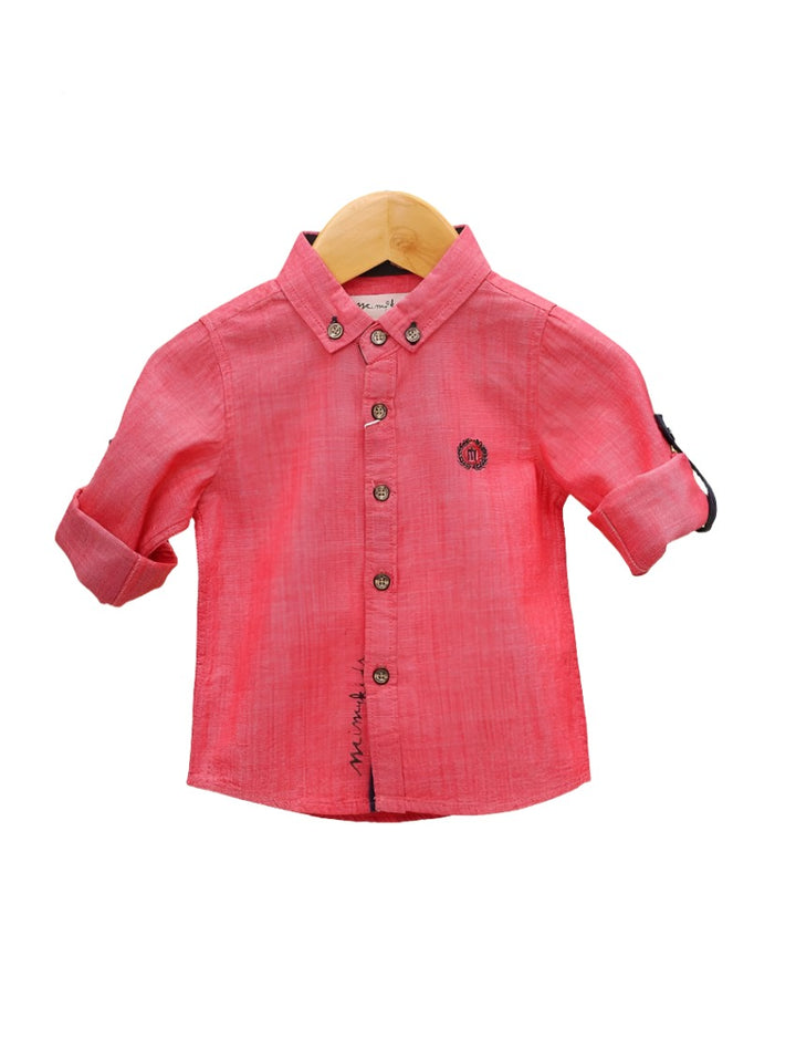 Zubaida's Shirt Plain Shirts for Boys